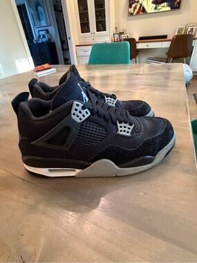 Air Jordan 4 Retro “Black Canvas”